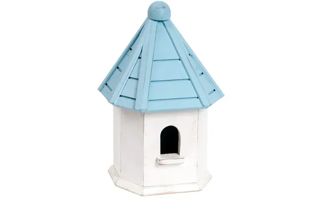 Petface Dovecote Nest Box Birdhouse Blue And White