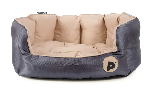 Petface Waterproof Oxford Oval Bed Medium - Cream