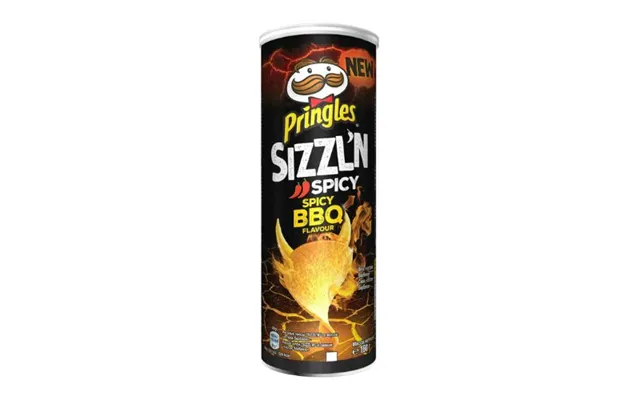 Pringles Sizzl'n Spicy Bbq Flavour 180g