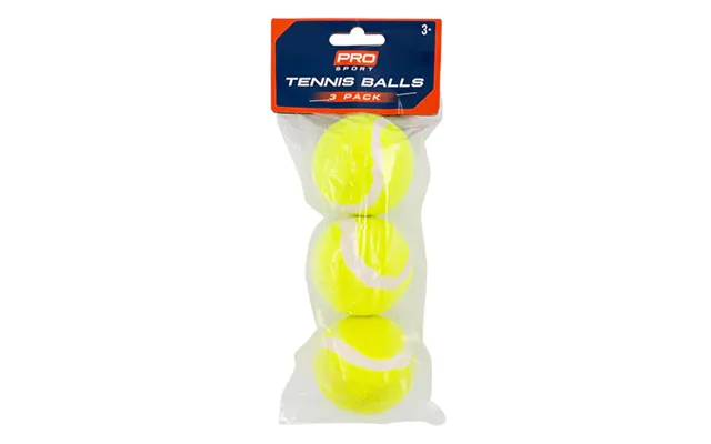 Pro Sport Tennis Balls 3 Pack