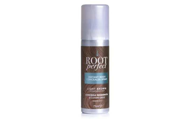 Root Perfect Instant Root Concealer Spray In Light Brown 75ml