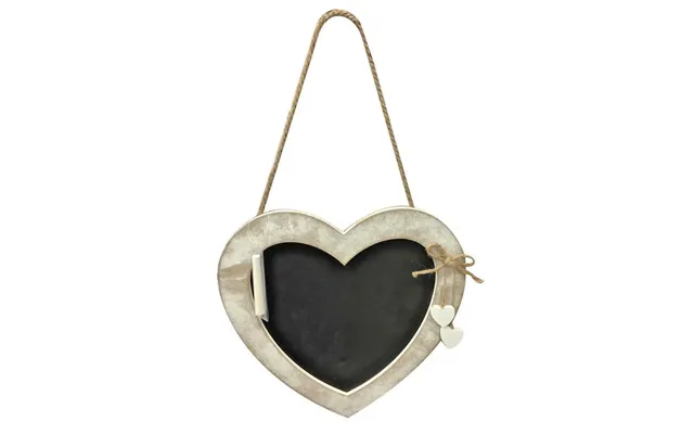 Rustic Hanging Chalkboard Heart Sign