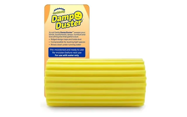 Scrub Daddy Damp Duster Yellow