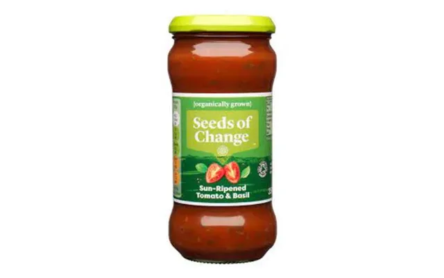 Seeds Of Change Sun Ripened Tomato & Basil Sauce 350g