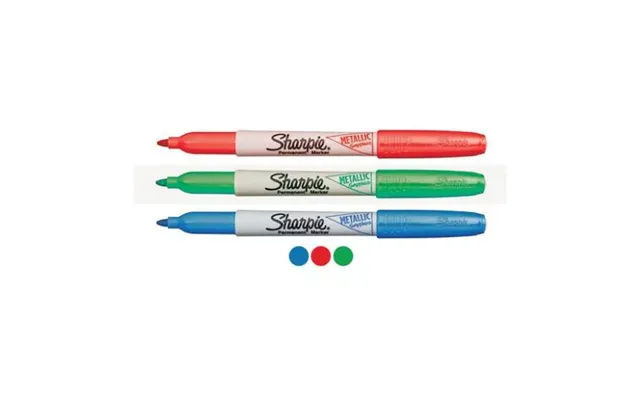 Sharpie Metallic Permanent Markers 3 Pk