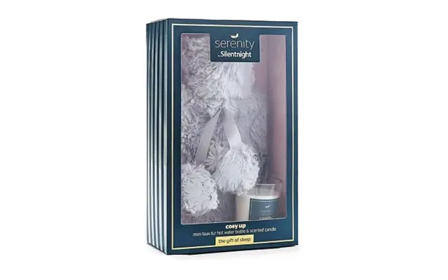 Silentnight Serenity Mini Hot Water Bottle And Scented Candle Set