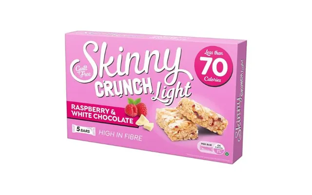 Skinny Crunch Light Raspberry & White Chocolate 5 X 19g
