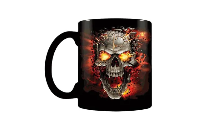 Skull Blast Heat Changing Mug 315ml