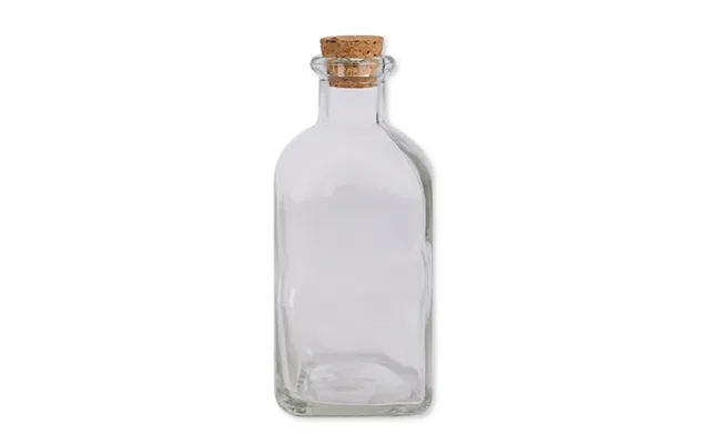 Small Glass Bottle With Cork Lid