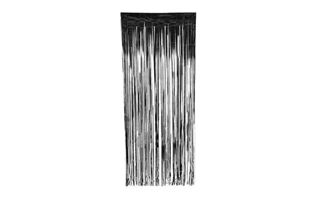 Spooksville Halloween Door Fringe Assorted Colours - Black