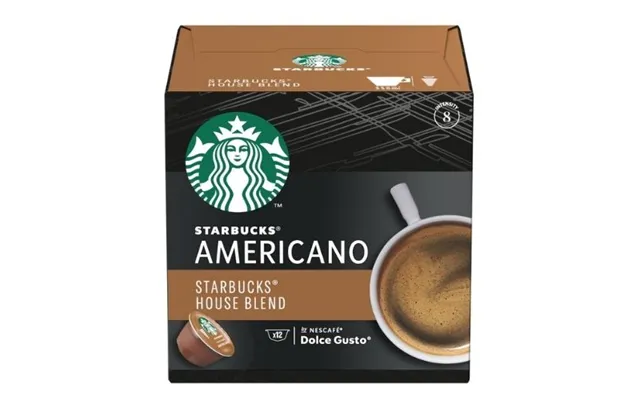 Starbucks Americano Dolce Gusto Medium Roast Coffee Pods 12 Pk