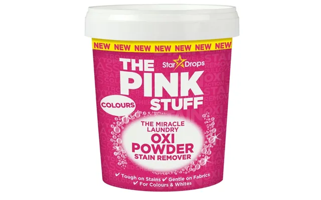 Stardrops The Pink Stuff Stain Removal Powder For Colours 1kg Assorted Packs - Pack Of 1
