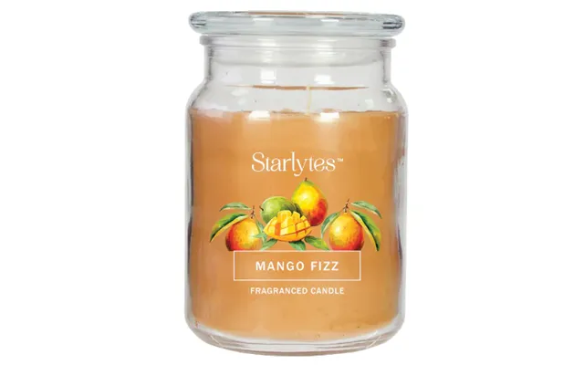 Starlytes Mango Fizz Scented Jar Candle 18oz