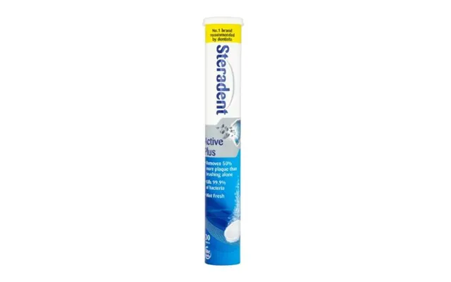 Steradent Active 30 Tablets Assorted Flavours - Mint Fresh