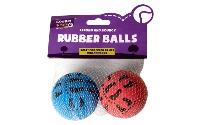 Strong And Bouncy Rubber Balls 2 Pack