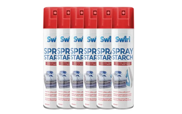 Swirl Spray Starch 300ml Assorted Packs - Pack Of 6