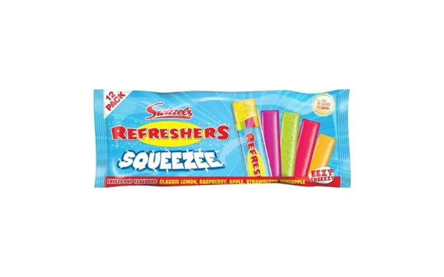 Swizzels Refreshers Squeezee Freezable Ice Pop Lollies 12 Pk