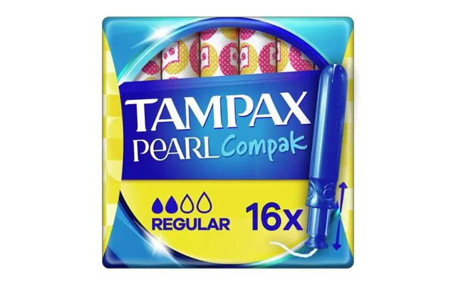Tampax Pearl Compak Regular 16 Pack