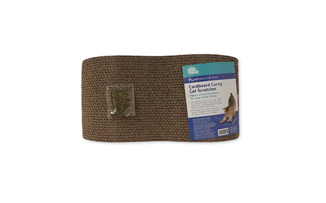 The Pet Hut Cardboard Curvy Cat Scratcher 45cm