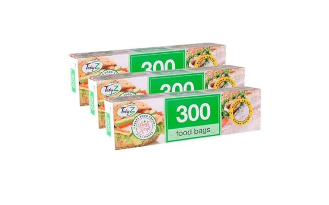 Tidyz Multipurpose Food Bags 300 Assorted Pack - Pack Of 3