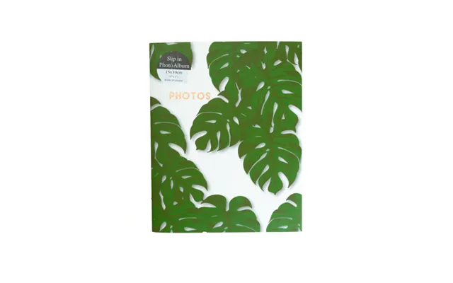 Tropical Leaf Slip In Photo Album 15cm X 10cm
