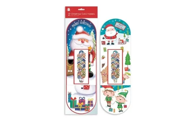 Two Christmas Card Holders - Holds 60 Cards