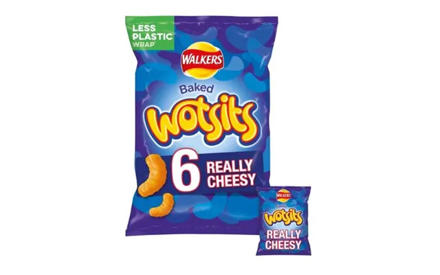 Walkers Baked Wotsits 6 X 16.5g