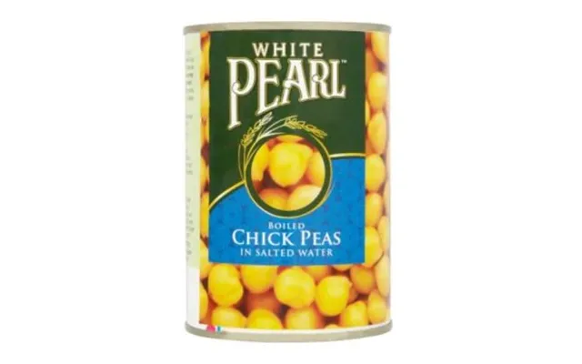 White Pearl Boiled Chickpeas In Salted Water 400g
