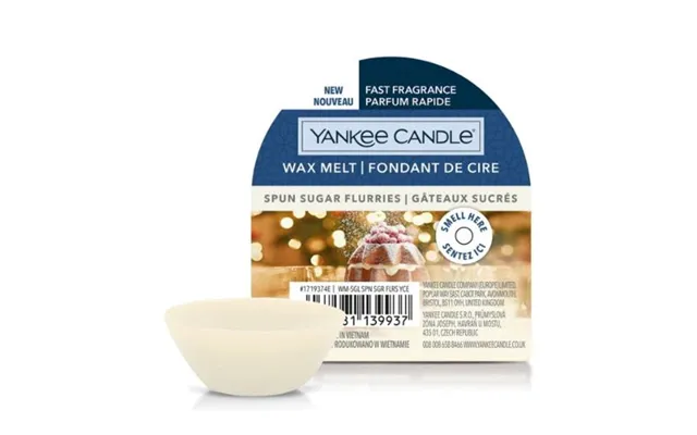 Yankee Candle Wax Melt Spun Sugar Flurries 22g