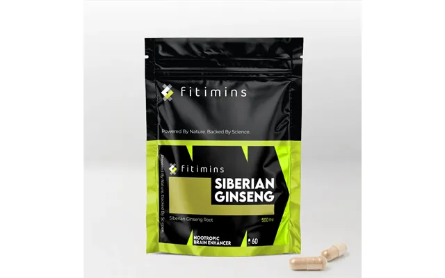 Siberian Ginseng 500mg Capsules