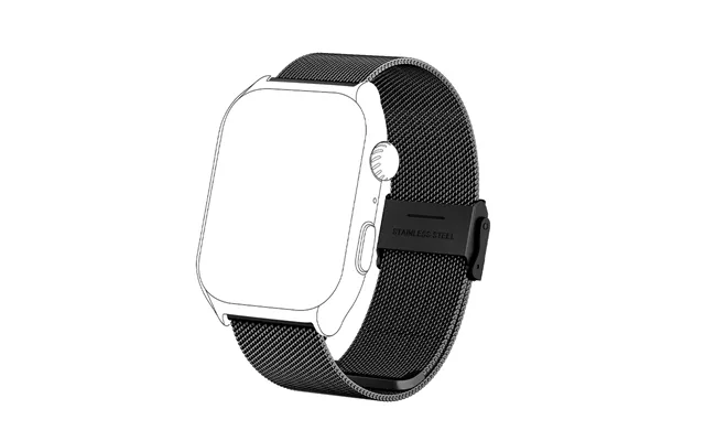 Gts7 Gts2 Spare Strap Black Steel Strap Only