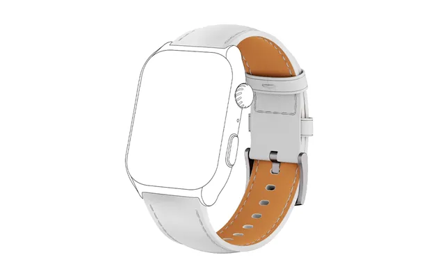 Gts7 Gts2 Spare Strap White Leather Strap Only