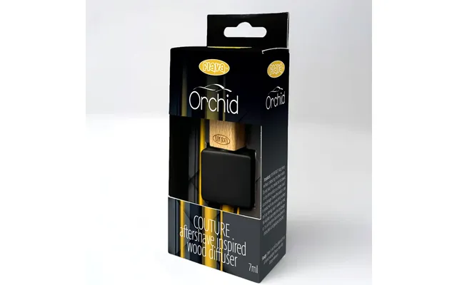 Flava Couture Wood Car Air Freshener - Orchid