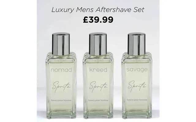 Luxury Mens Aftershave Set