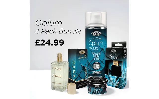 Opium 4 Pack Car Air Freshener Bundle product image
