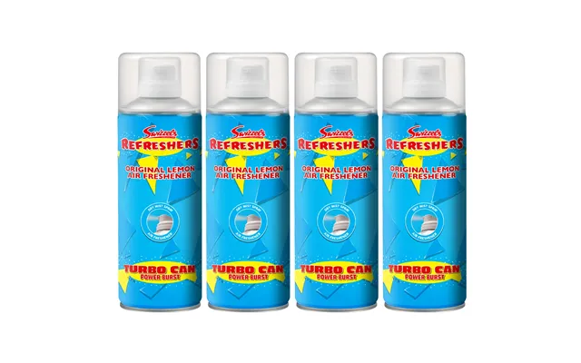 Swizzels Turbo Can Spray Original Lemon - 4 Pack