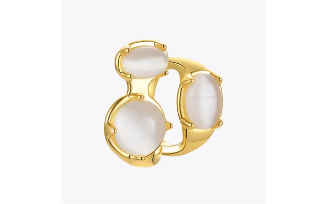 Opal Decorated Ear Cuff Earrings For Women Gold Color Fashion Jewelry Earring 2025 Gift Pendientes Mujer E221360