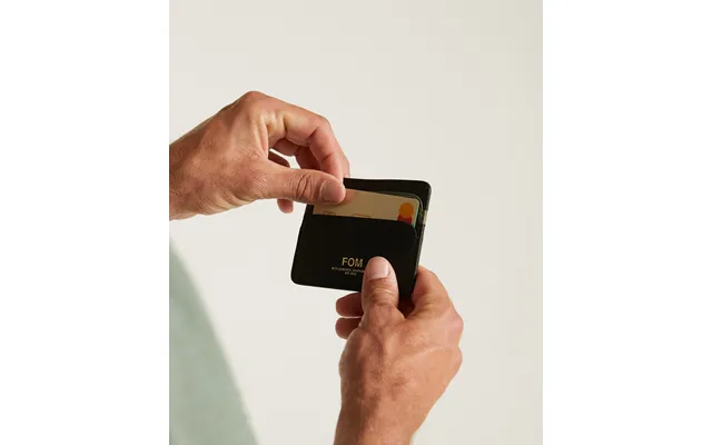 7 Slot Card Holder - Black & Olive product image