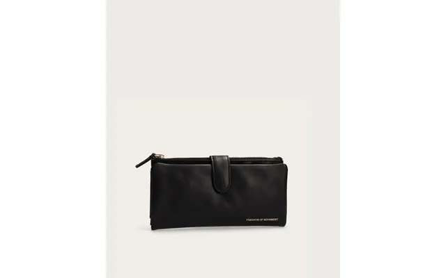 Ladies Clip Wallet Black