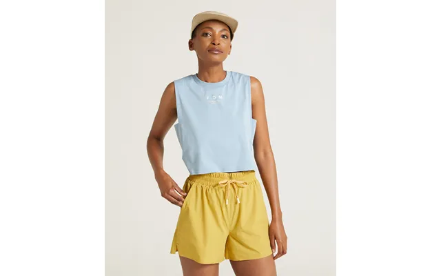 Ladies Outdoor Cropped Tank - Mountain Spring product image