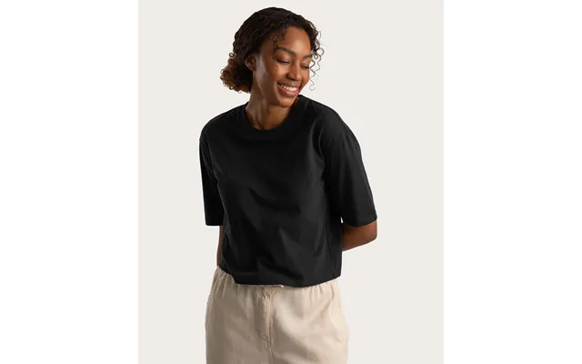 Ladies Relaxed Tee - Black product image