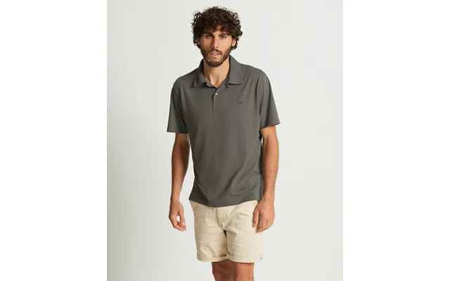 Mens Organic Cotton Golfer - Grey
