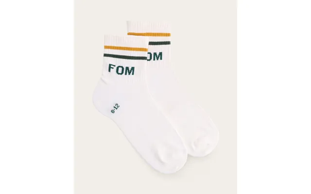 Socks Active - Off-white Green & Gold Fom Stripes Size 8-12 product image