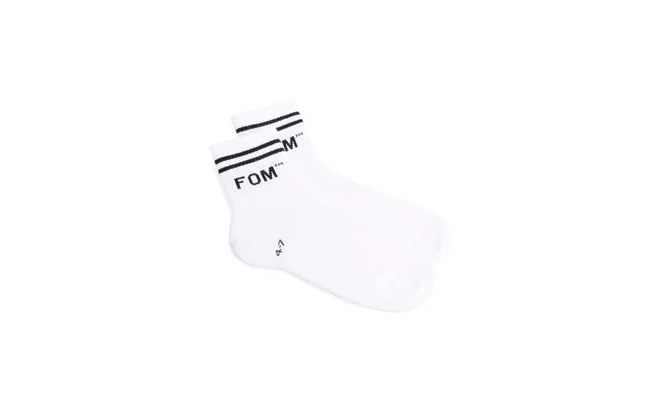 Socks Crew - Off-white Black Stripes Size 4-7