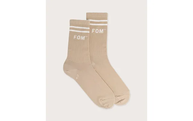 Socks Fom Crew Stone White Stripes Size 4-7 product image