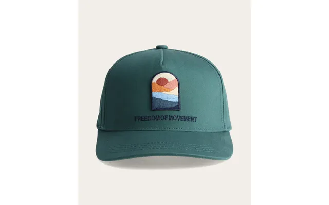 Structured Snap Back Cap - Teal