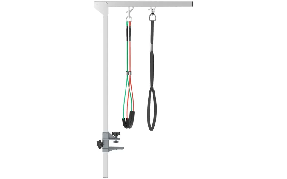 Adjustable Pet Grooming Arm 65cm Foldable Grooming Holder With Secure Clamp For Medium Dogs