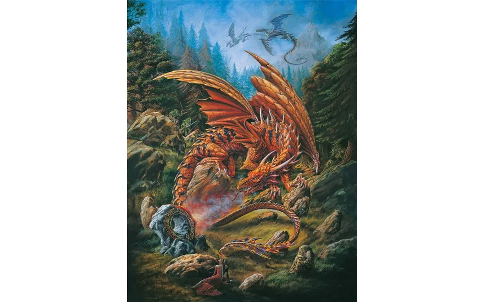 Alchemy Dragons Of The Runering 1000 Piece Jigsaw Puzzle