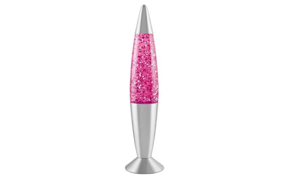 Benross 16-inch Pink Glitter Lamp - Uk Plug Included