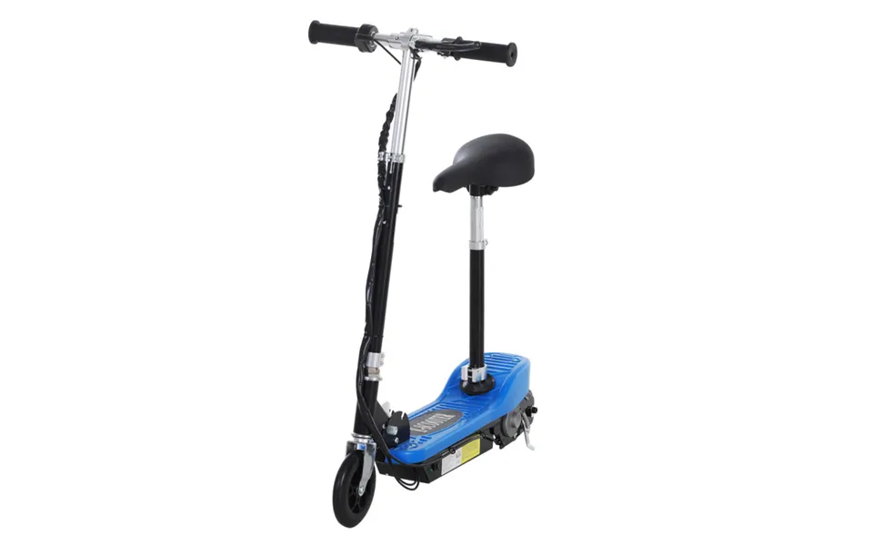 Blue Foldable Electric Powered Scooter 120w For Kids - 6-8 Hour Charge